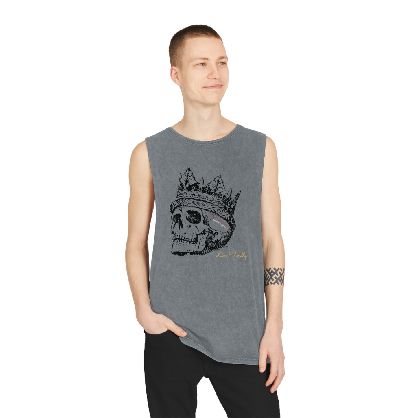 Seen - Unisex Stonewash Tank Top