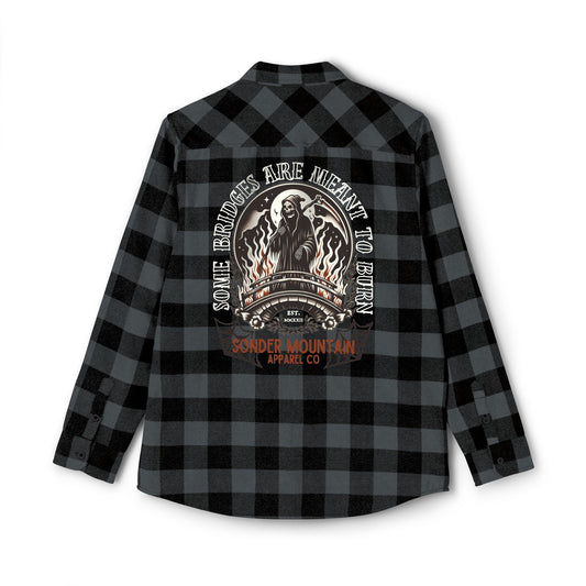 Meant To Burn - Unisex Flannel Shirt