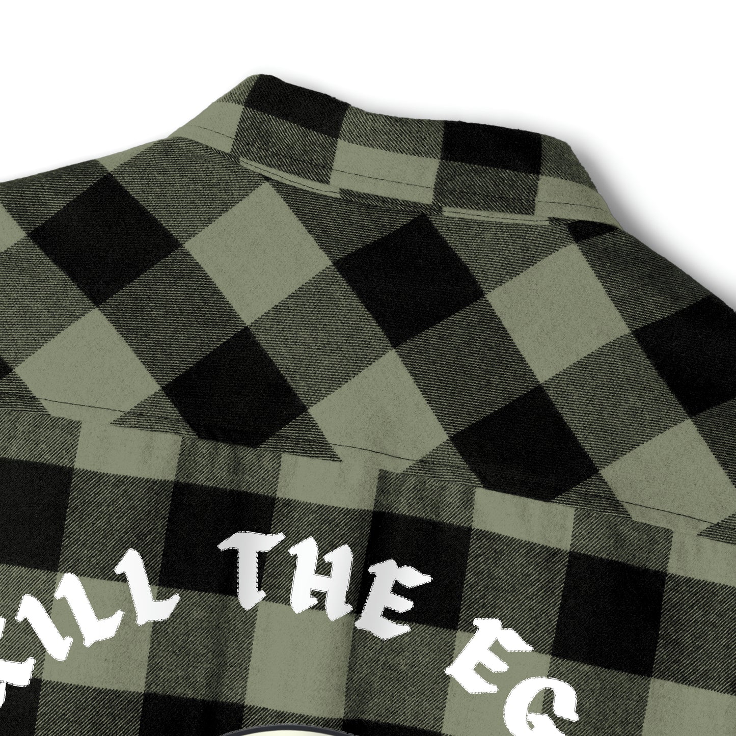 Kill the Ego - Unisex Flannel Shirt