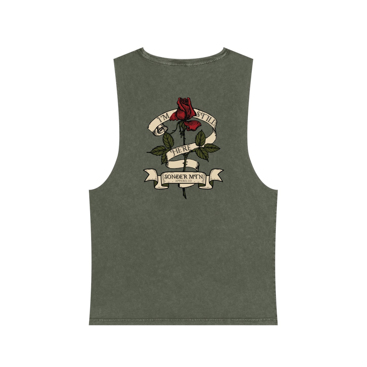 Seen - Unisex Stonewash Tank Top