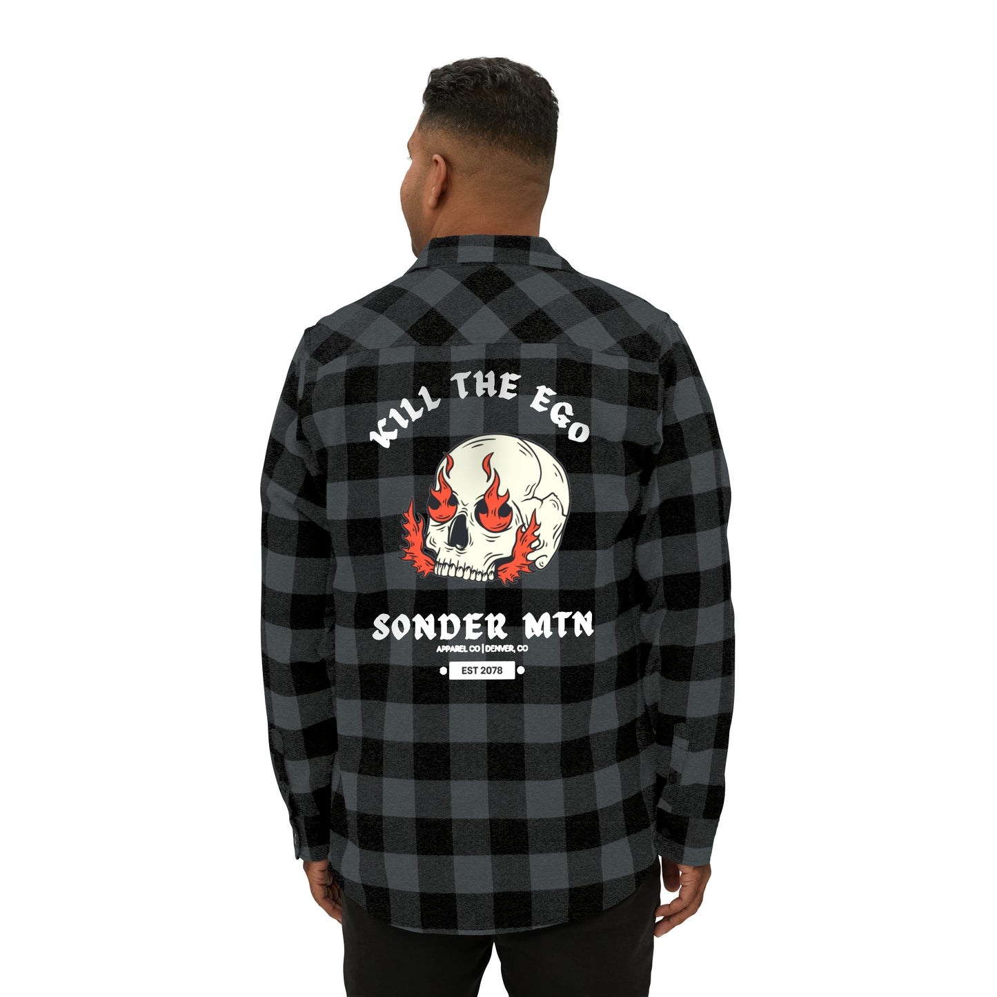 Kill the Ego - Unisex Flannel Shirt