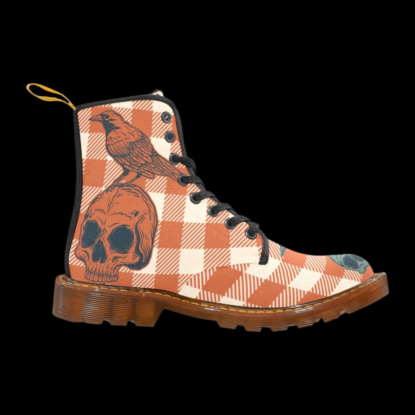 The Fox and Raven - Women's Tattooed Canvas Boots