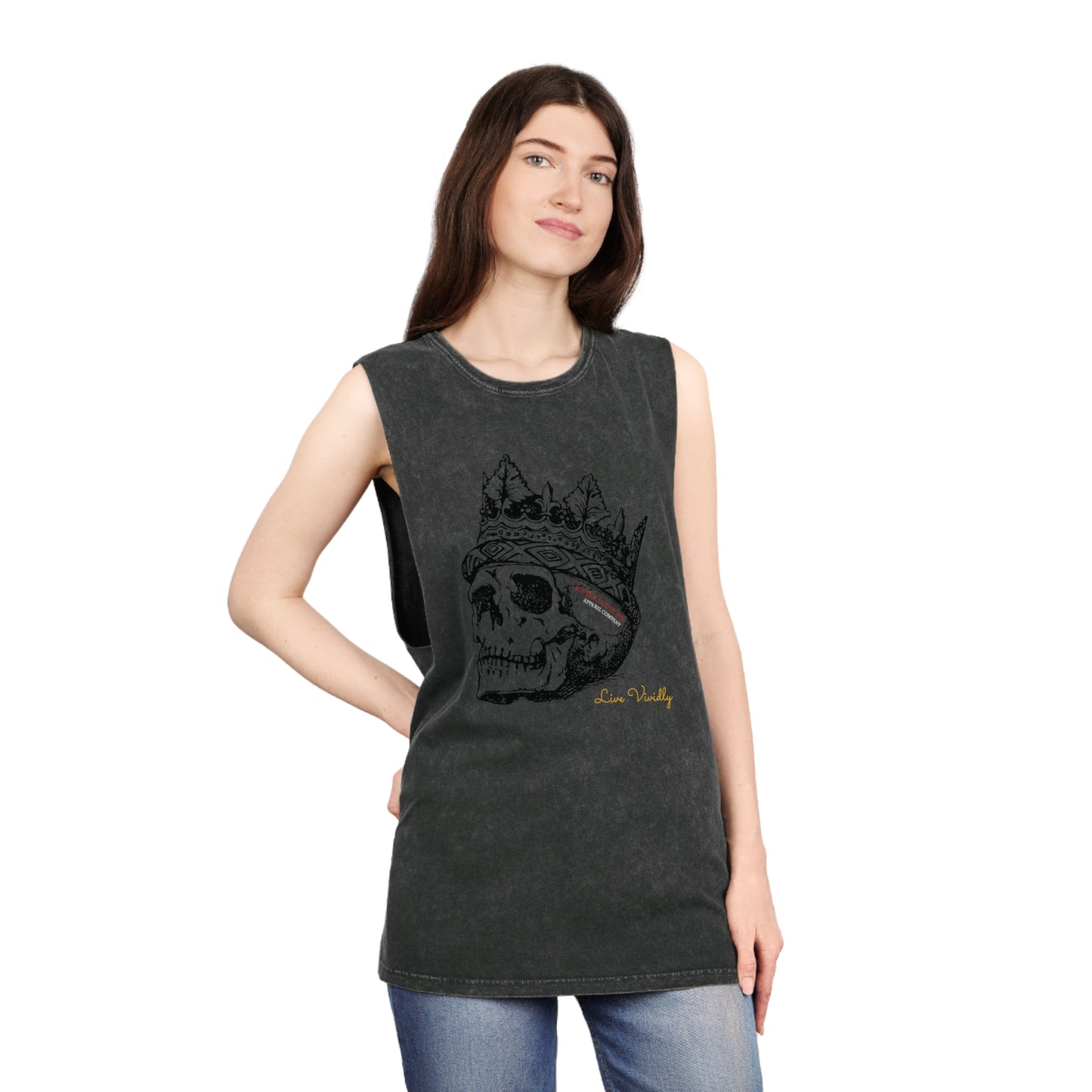 Seen - Unisex Stonewash Tank Top