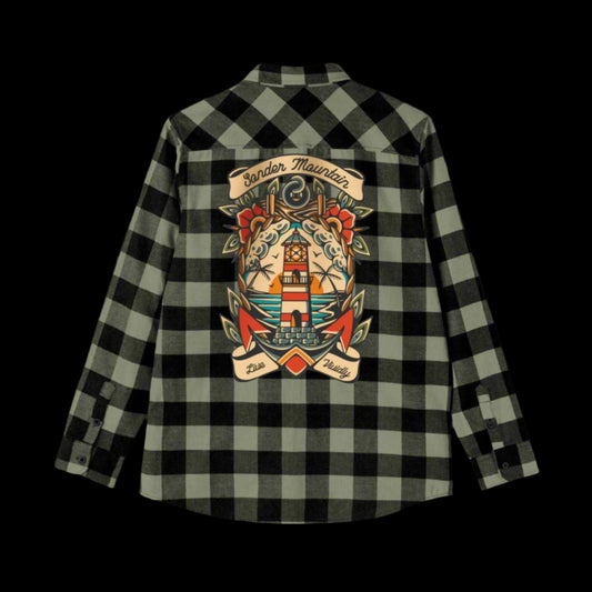 I Am The Lighthouse - Unisex Flannel Shirt