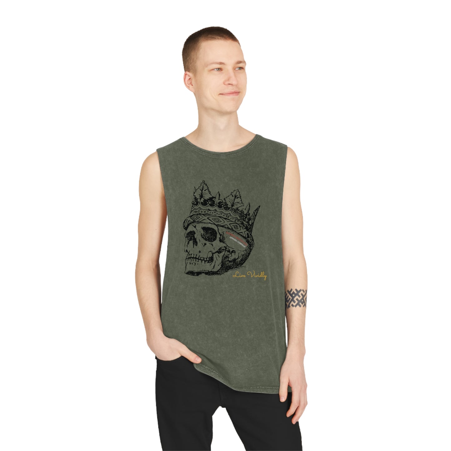 Seen - Unisex Stonewash Tank Top