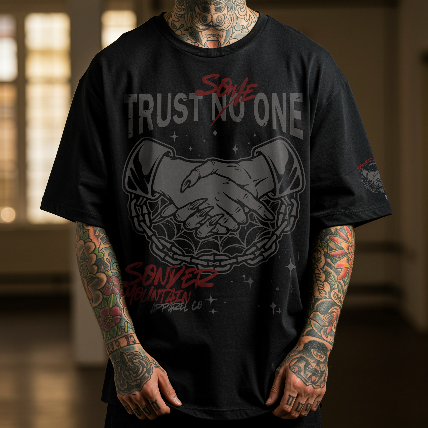 Trust Someone - Oversized Oldschool Tee