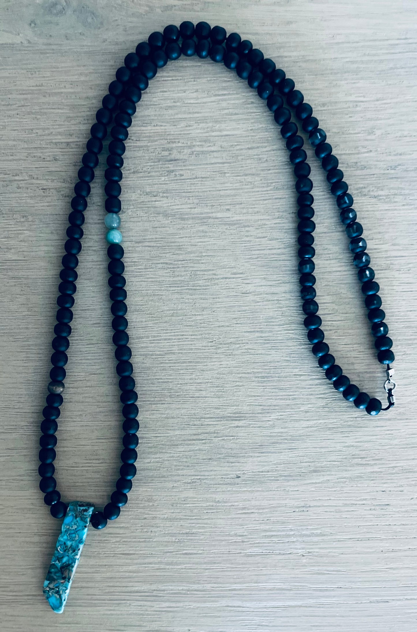 Recovering - Turquoise Slab Necklace