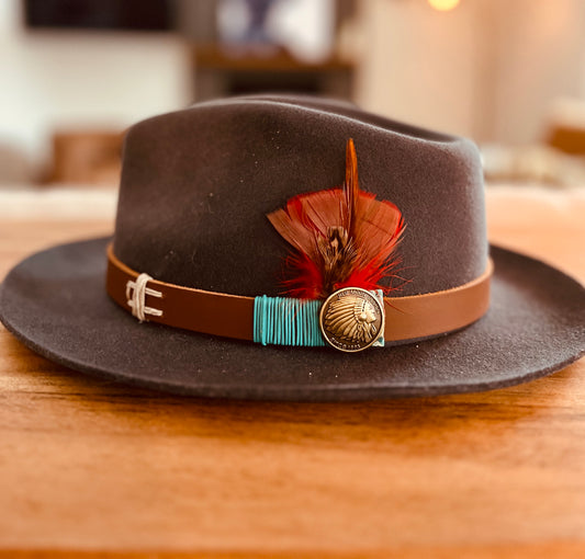 Spirit of the Plains - Custom Hat Band