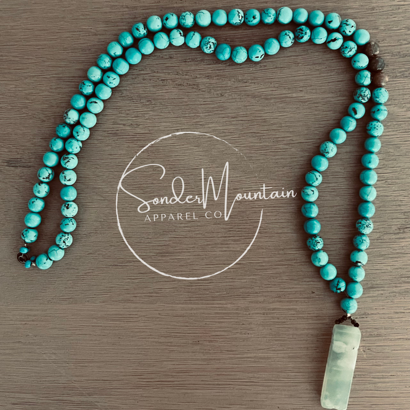 Serenity - True Turquoise Mountain Mala