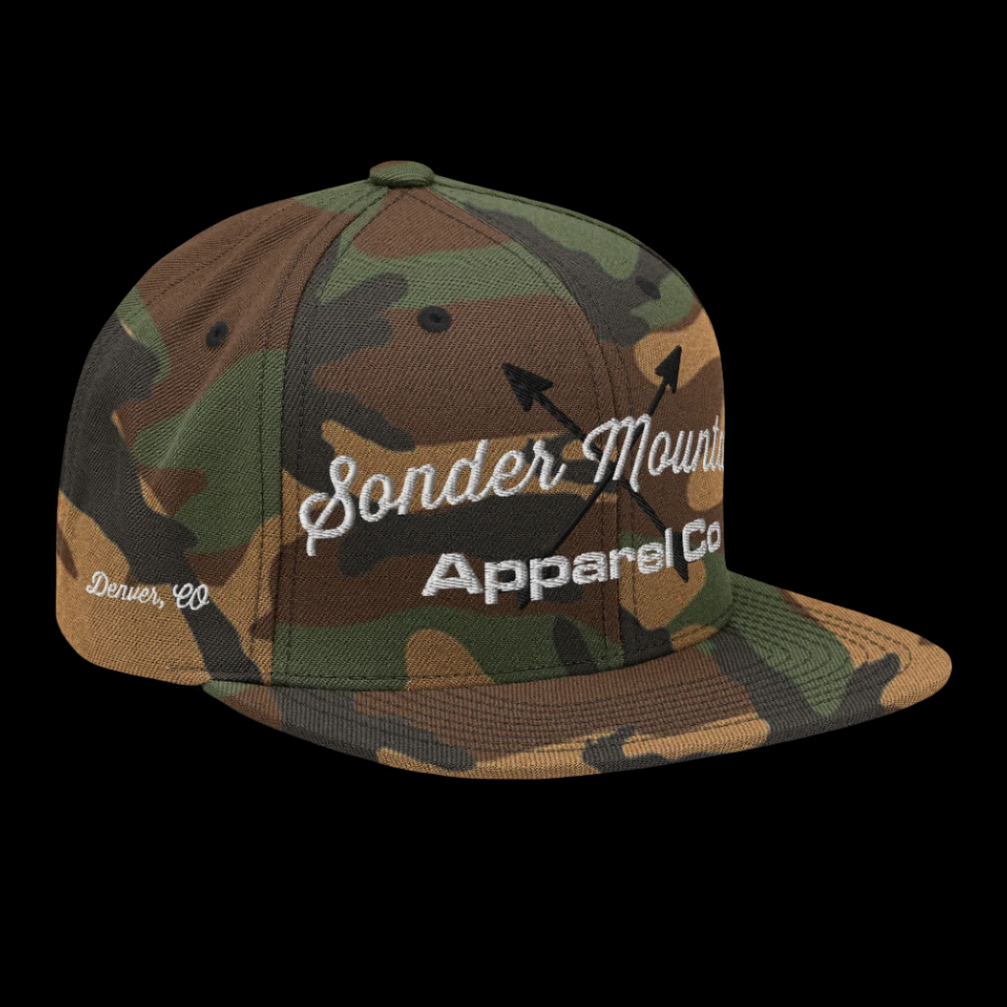 Sonder Mountain - Camo Snapback Hat