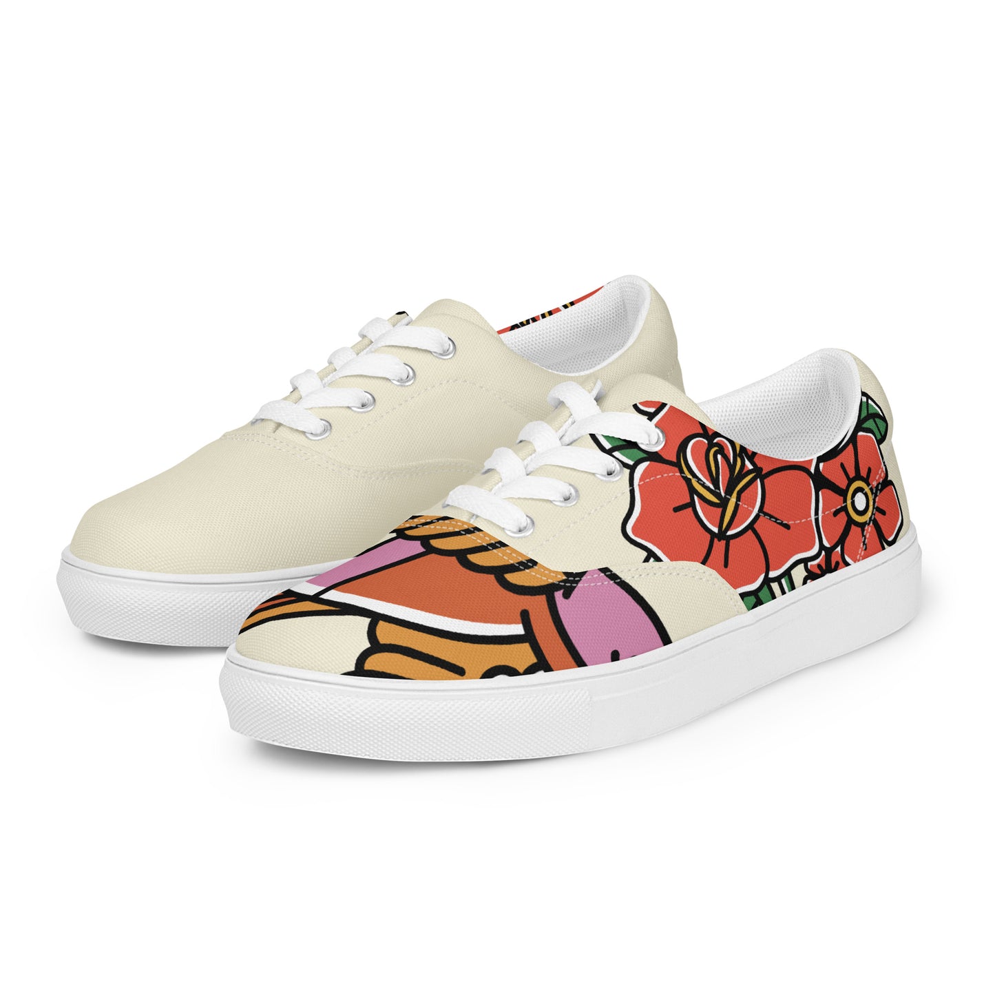 The Pin-up - Men’s Lace-up Canvas Shoes