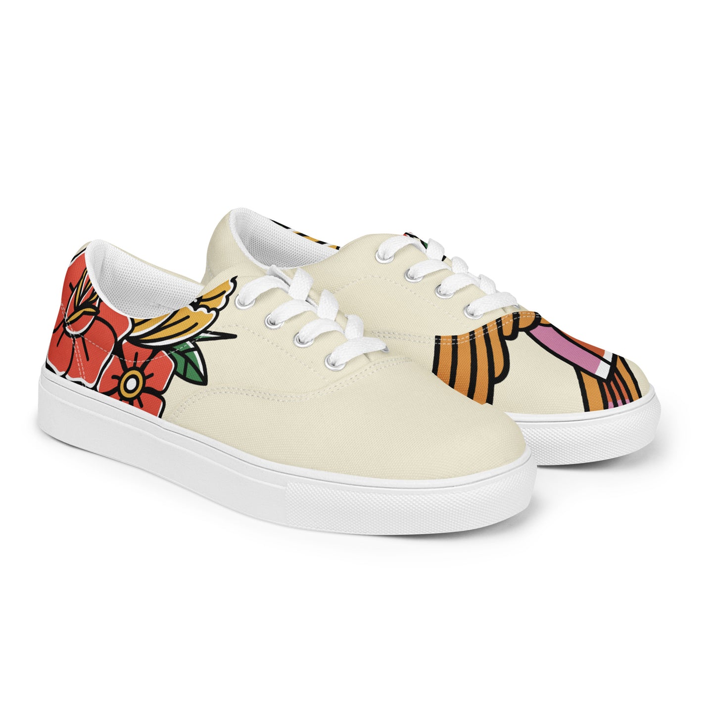 The Pin-up - Men’s Lace-up Canvas Shoes