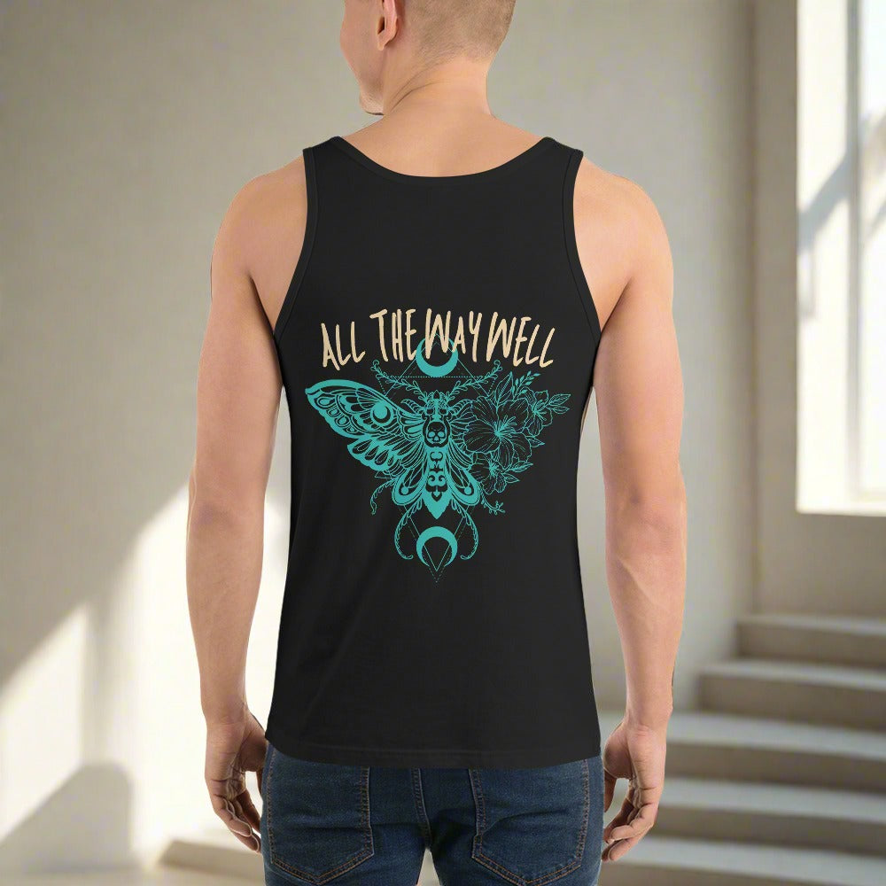 The Moth - Subtle Chest Logo Men's Tank Top