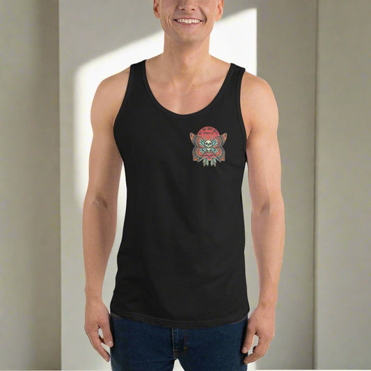 The Moth - Subtle Chest Logo Men's Tank Top