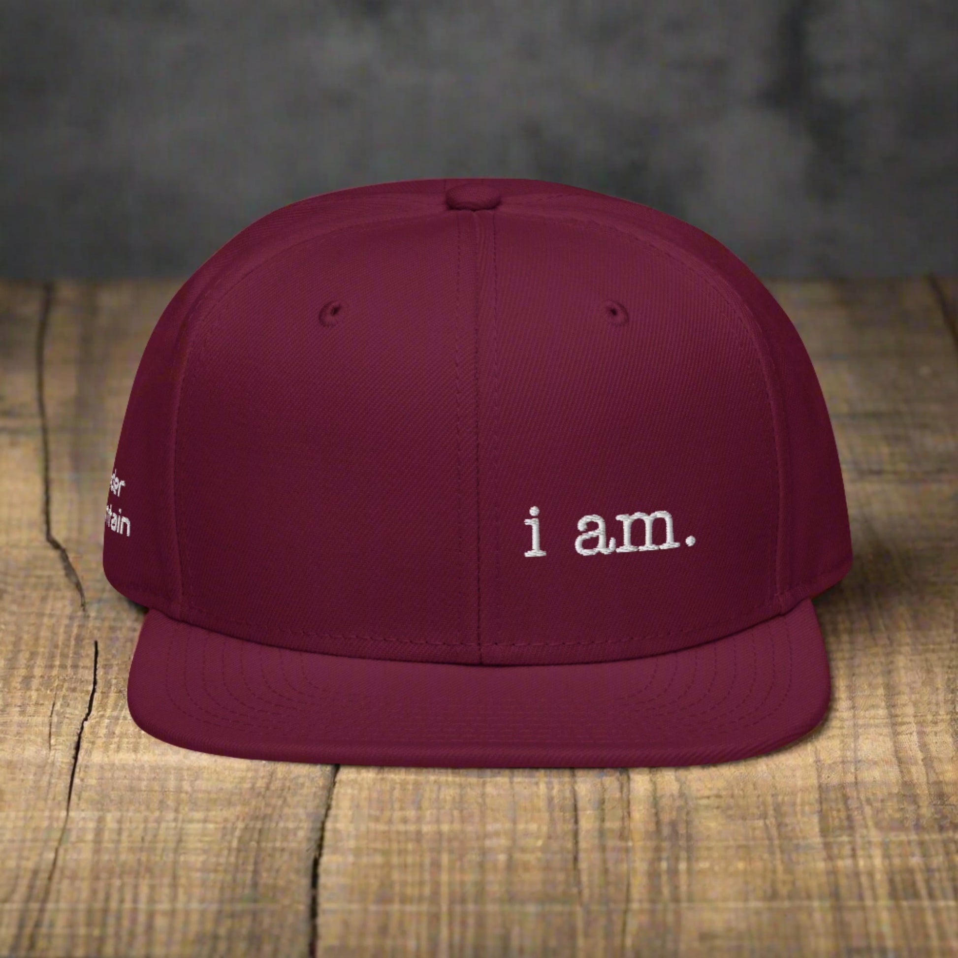 I am. - Snapback Hat