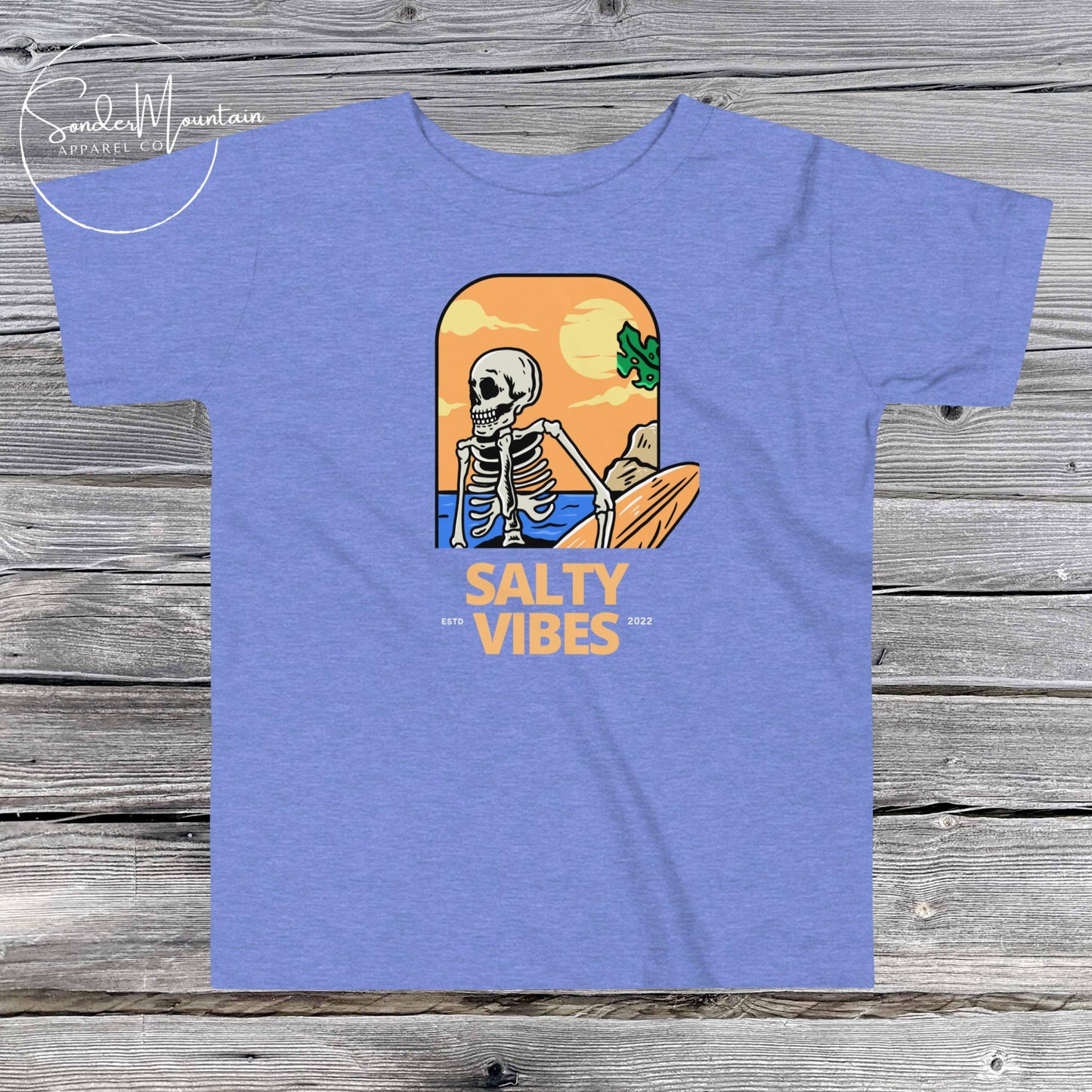 Salty Vibes - Toddler Short Sleeve Tee