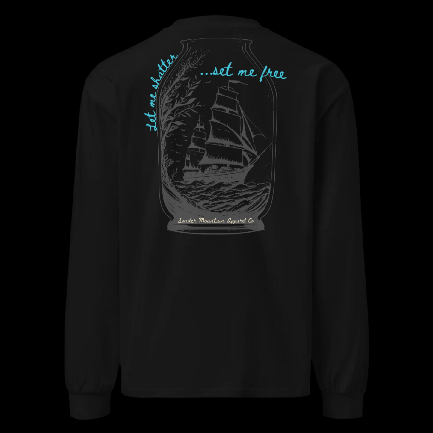 Shattered - Premium Heavyweight Long Sleeve Shirt