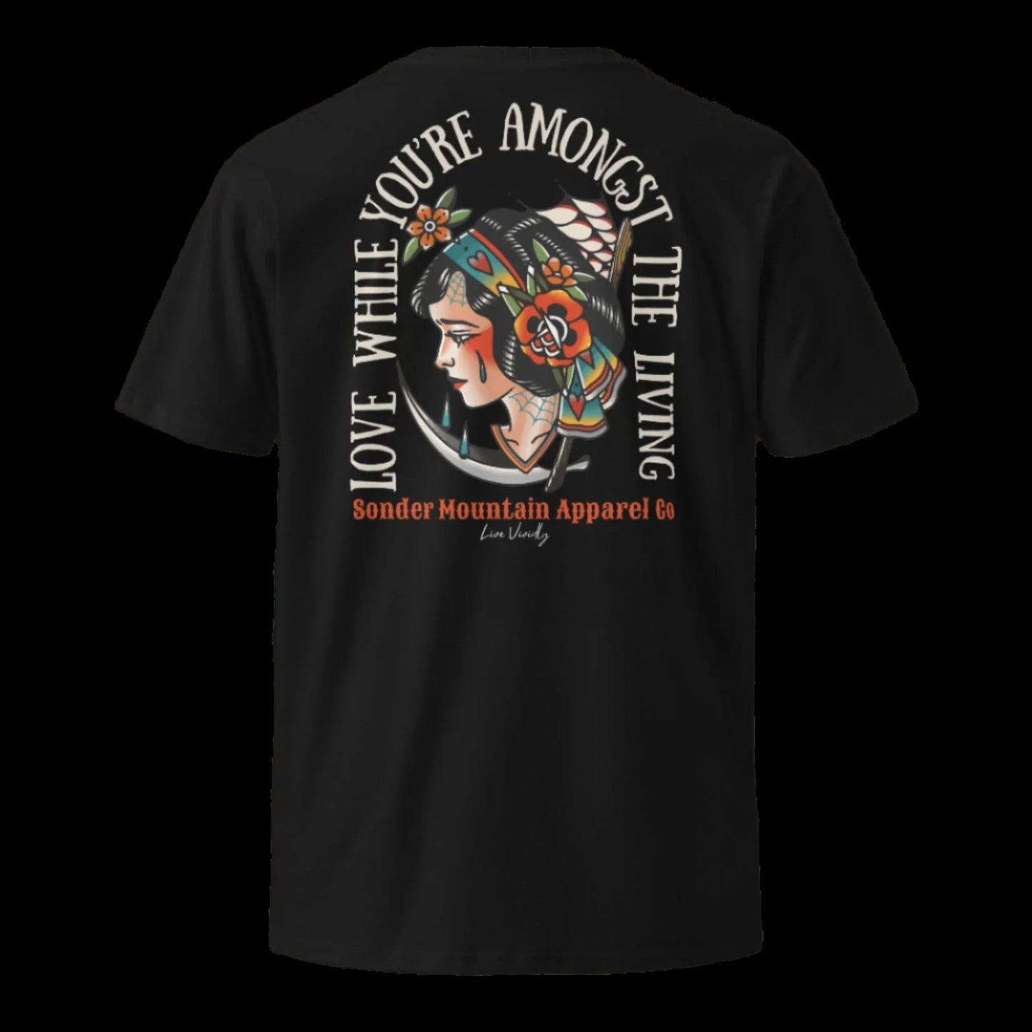 Love Amongst the Living - Warrior Spirit Unisex Premium T-Shirt