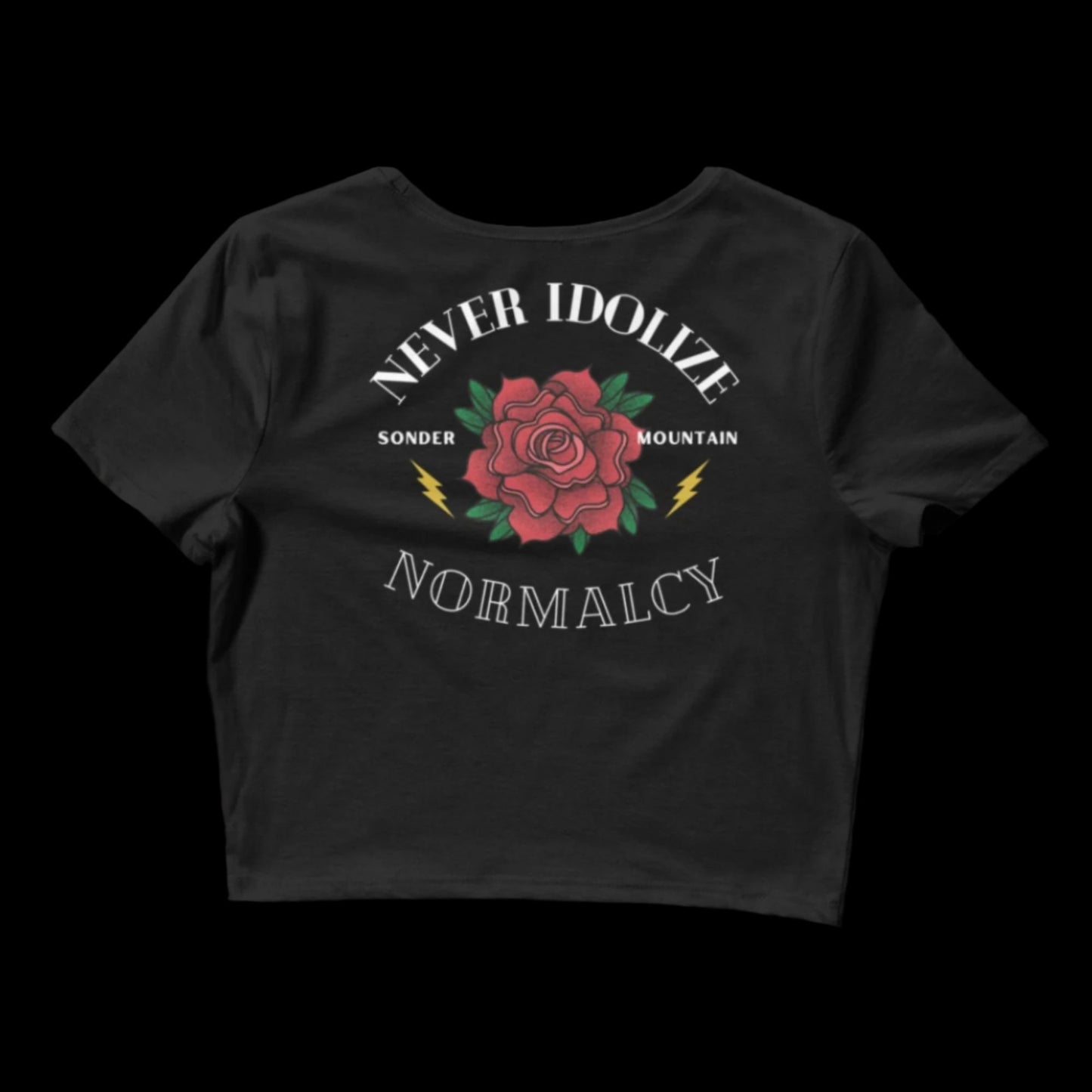 Never Normal - Women’s Crop Tee