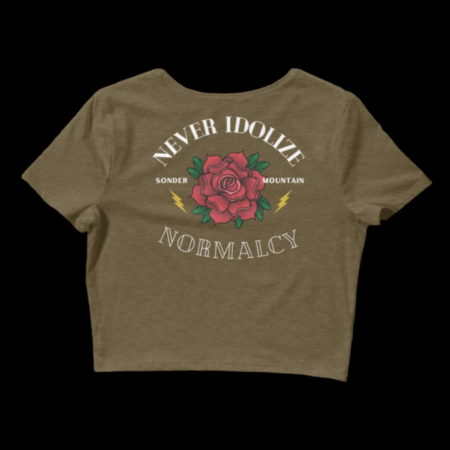 Never Normal - Women’s Crop Tee