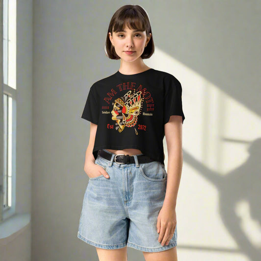 I Am The Moth - Women’s Crop Top