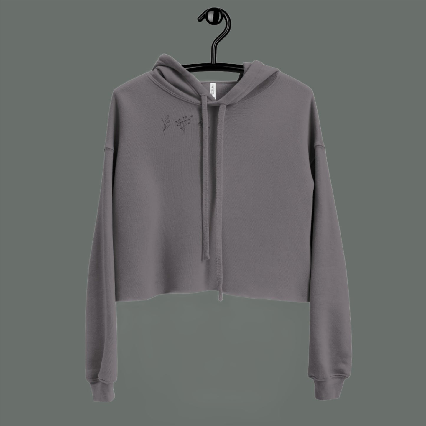 Live Vividly - Women’s Crop Hoodie