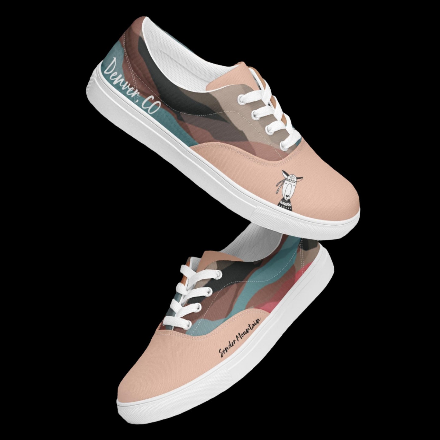 Mama Llama Canvas Shoes