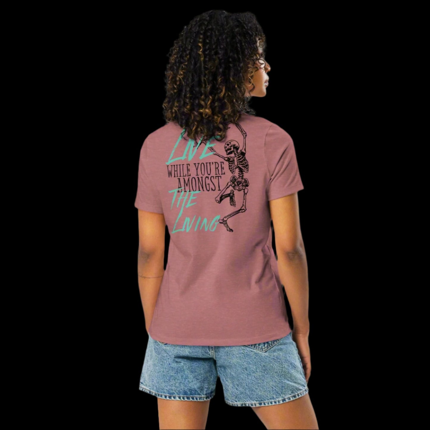 While Amongst The Living - Women's Relaxed T-Shirt