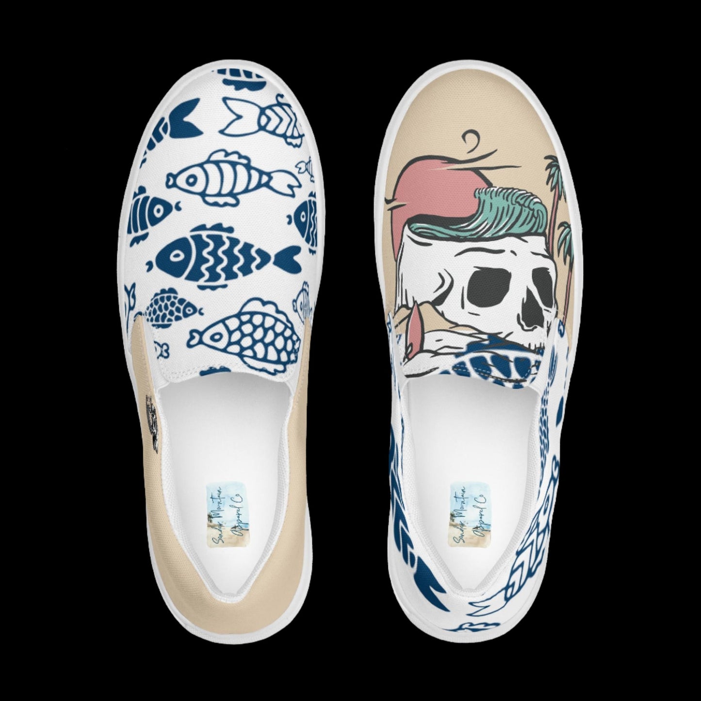 The Tattooed Tourist - Slip-on Canvas Shoes