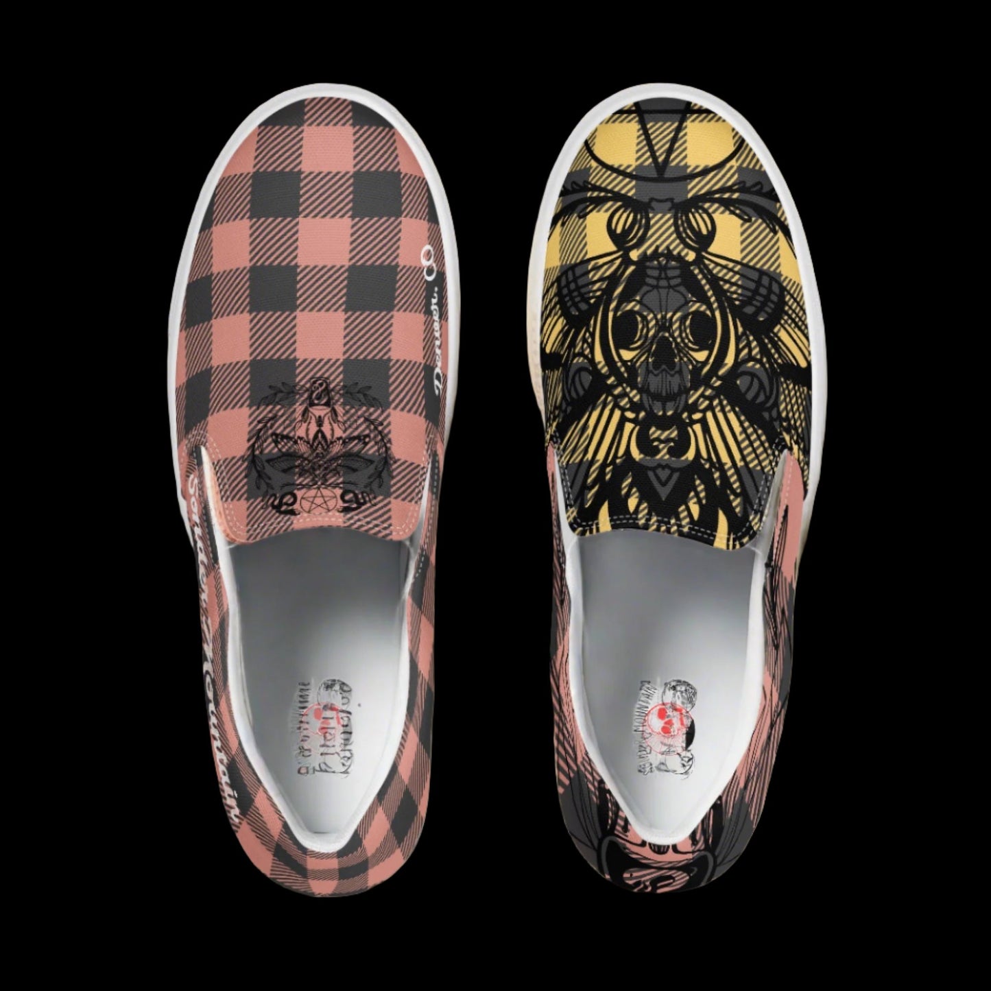 The Moth Piper - Women’s Slip-on Canvas Shoes