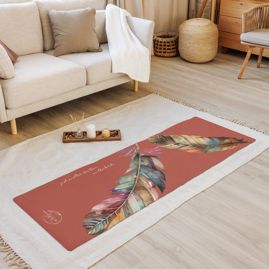 Bird and a Feather - SM Yoga Mat