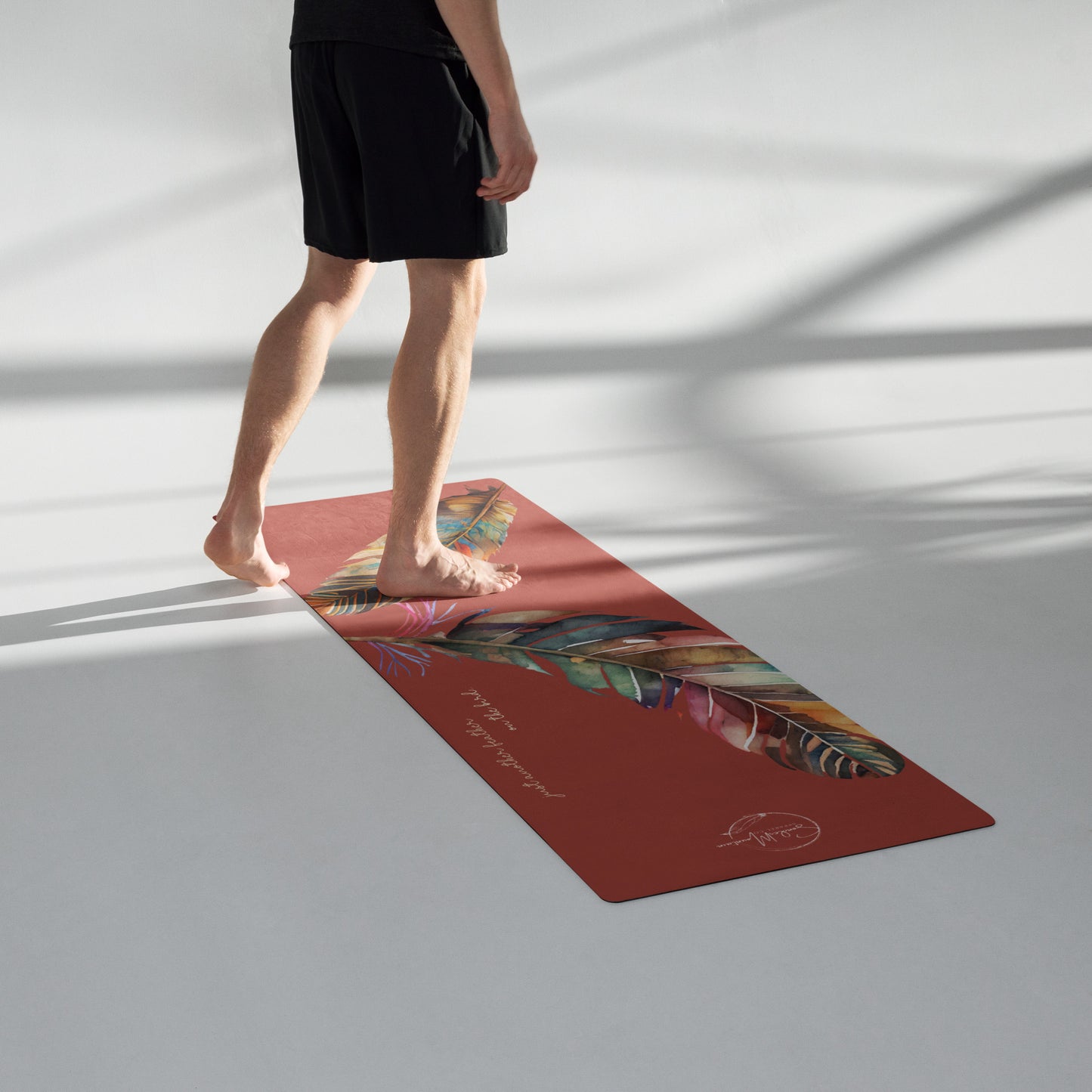 Bird and a Feather - SM Yoga Mat