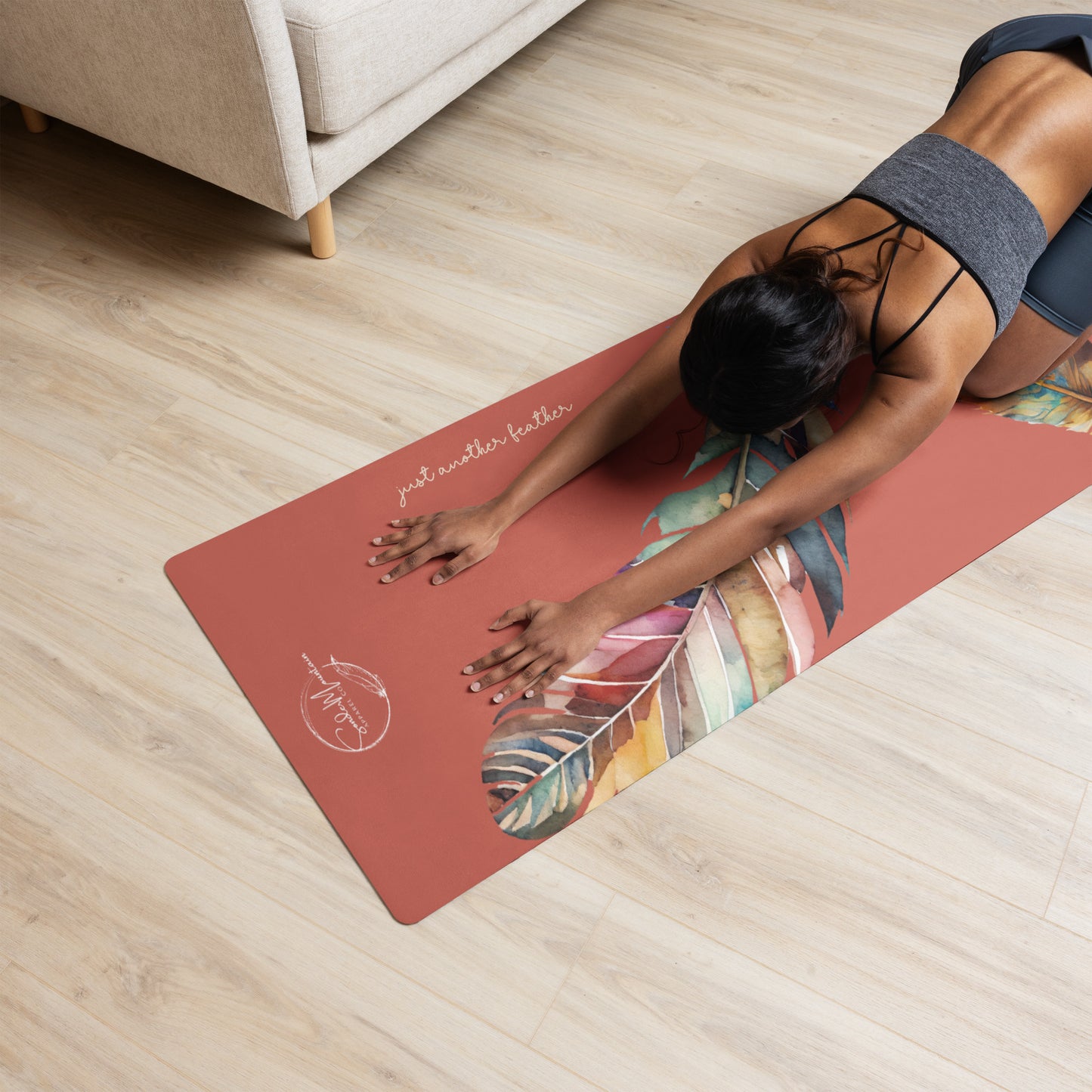 Bird and a Feather - SM Yoga Mat